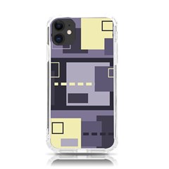 Pattern Design Abstract Lilac Iphone 11 Tpu Uv Print Case by Perong