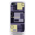 Pattern Design Abstract Lilac iPhone SE Front