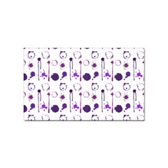 Liquid Splash Pattern Stroke Drip Sticker (rectangular) by Perong