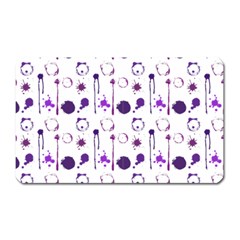 Liquid Splash Pattern Stroke Drip Magnet (rectangular)