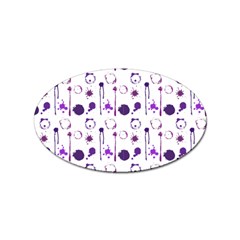 Liquid Splash Pattern Stroke Drip Sticker Oval (10 Pack) by Perong