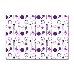 Liquid Splash Pattern Stroke Drip Sticker A4 (100 Pack)