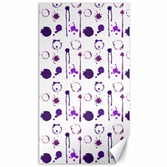 Liquid Splash Pattern Stroke Drip Canvas 40  X 72  by Perong