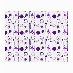 Liquid Splash Pattern Stroke Drip Small Glasses Cloth (2 Sides) by Perong