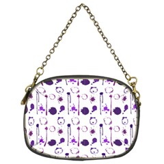 Liquid Splash Pattern Stroke Drip Chain Purse (two Sides) by Perong