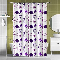 Liquid Splash Pattern Stroke Drip Shower Curtain 48  X 72  (small)  by Perong