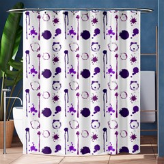 Liquid Splash Pattern Stroke Drip Shower Curtain 60  X 72  (medium)  by Perong