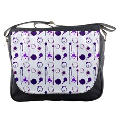 Liquid Splash Pattern Stroke Drip Messenger Bag