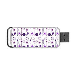 Liquid Splash Pattern Stroke Drip Portable Usb Flash (one Side) by Perong