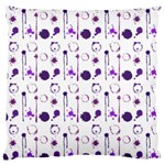 Liquid Splash Pattern Stroke Drip Large Premium Plush Fleece Cushion Case (One Side) Front