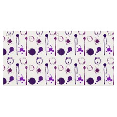 Liquid Splash Pattern Stroke Drip Banner And Sign 6  X 3  by Perong