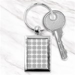 Abstract Pattern Texture Background Art Key Chain (Rectangle) Front