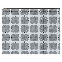 Abstract Pattern Texture Background Art Cosmetic Bag (xxxl)