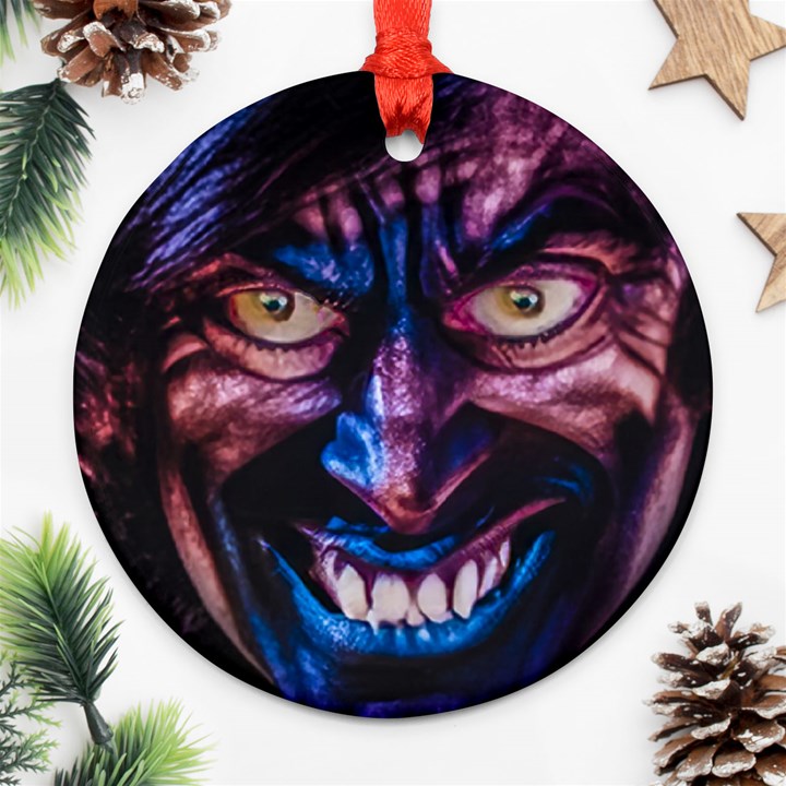 Shadow Madness (AI) Ornament (Round)