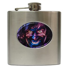 Shadow Madness (ai) Hip Flask (6 Oz) by dflcprintsclothing