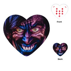 Shadow Madness (ai) Playing Cards Single Design (heart) by dflcprintsclothing