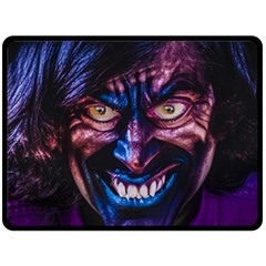 Shadow Madness (ai) Fleece Blanket (large)