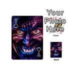 Shadow Madness (AI) Playing Cards 54 Designs (Mini) Front - Spade7