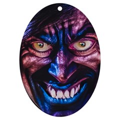 Shadow Madness (ai) Uv Print Acrylic Ornament Oval by dflcprintsclothing