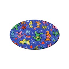 Grateful Dead Bears Sticker Oval (10 Pack)