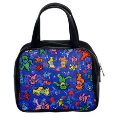 Grateful Dead Bears Classic Handbag (two Sides)