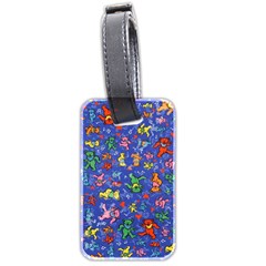 Grateful Dead Bears Luggage Tag (two Sides)