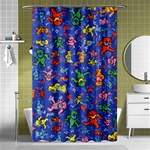 Grateful Dead Bears Shower Curtain 48  x 72  (Small)  Curtain(48  X 72 )