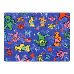 Grateful Dead Bears Two Sides Premium Plush Fleece Blanket (mini)