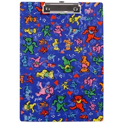 Grateful Dead Bears A4 Acrylic Clipboard