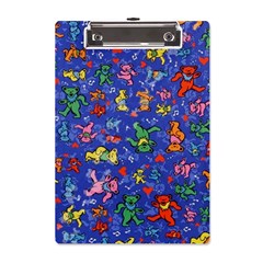 Grateful Dead Bears A5 Acrylic Clipboard by Perong