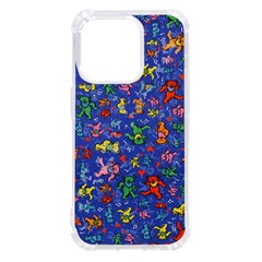 Grateful Dead Bears Iphone 14 Pro Tpu Uv Print Case by Perong