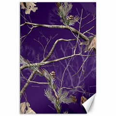 Realtree Camo Purple Pink Realtree Camo Canvas 12  X 18  by Perong