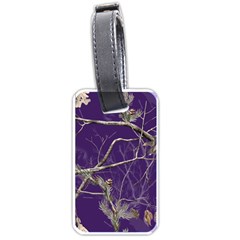 Realtree Camo Purple Pink Realtree Camo Luggage Tag (one Side) by Perong