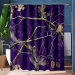 Realtree Camo Purple Pink Realtree Camo Shower Curtain 60  x 72  (Medium)  60 x72  Curtain