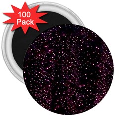 Glitter Light Lights Pastel Pattern Style Texture 3  Magnets (100 Pack)