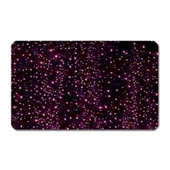 Glitter Light Lights Pastel Pattern Style Texture Magnet (rectangular) by Perong