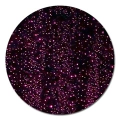 Glitter Light Lights Pastel Pattern Style Texture Magnet 5  (round) by Perong