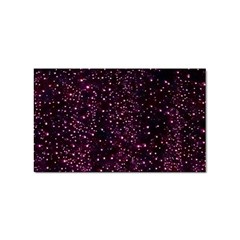 Glitter Light Lights Pastel Pattern Style Texture Sticker Rectangular (10 Pack)