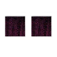 Glitter Light Lights Pastel Pattern Style Texture Cufflinks (square) by Perong