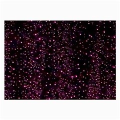 Glitter Light Lights Pastel Pattern Style Texture Large Glasses Cloth (2 Sides) by Perong