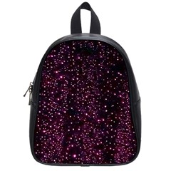 Glitter Light Lights Pastel Pattern Style Texture School Bag (small) by Perong