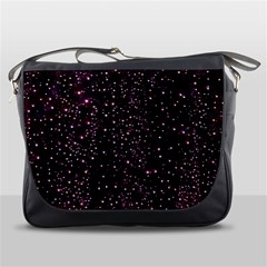 Glitter Light Lights Pastel Pattern Style Texture Messenger Bag by Perong