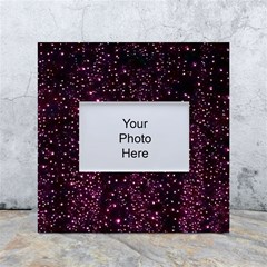 Glitter Light Lights Pastel Pattern Style Texture White Box Photo Frame 4  X 6 