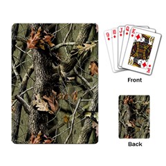 Realtree Camo Seamless Pattern Camo Hunting Playing Cards Single Design (rectangle) by Perong