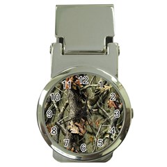 Realtree Camo Seamless Pattern Camo Hunting Money Clip Watches