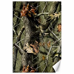 Realtree Camo Seamless Pattern Camo Hunting Canvas 12  X 18  by Perong