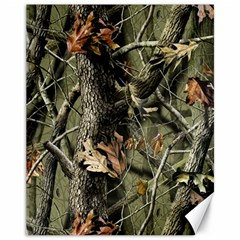 Realtree Camo Seamless Pattern Camo Hunting Canvas 11  X 14  by Perong