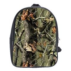 Realtree Camo Seamless Pattern Camo Hunting School Bag (Large)