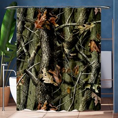 Realtree Camo Seamless Pattern Camo Hunting Shower Curtain 60  x 72  (Medium) 