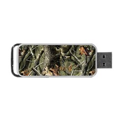 Realtree Camo Seamless Pattern Camo Hunting Portable Usb Flash (one Side)